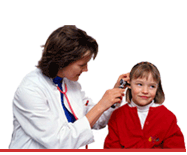 doctor examining girl