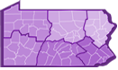 Regional Map Of PA
