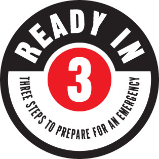 Ready in 3 logo