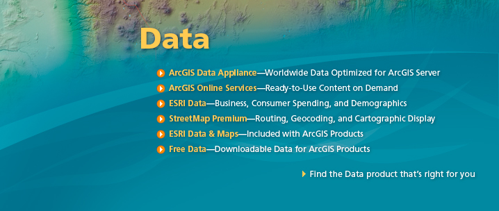 GIS Data Product Offerings