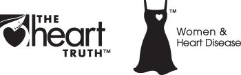 The Heart Truth and Red Dress logos