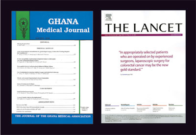 Ghana Medical Journal, The Lancet covers