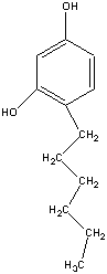 two dimensional chemical structure