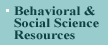 Behavioral & Social Science Resources