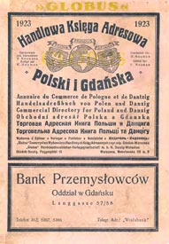 Image of the cover of Handlowa ksiega adresowa Polski i Gdanska (1923)
