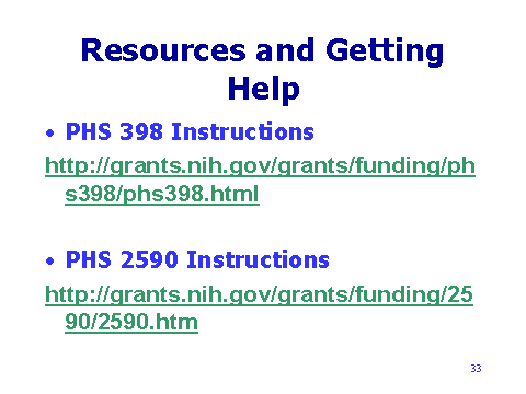 Resources and Getting Help