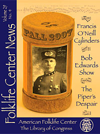 PDF View - Folklife Center News - Cover Fall 2007