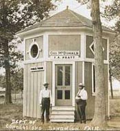 Concession building for the Sandwich, Illinois Fair