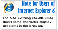 Users of Internet Explorer 6 may experience unusual record displays.
