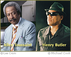 Image: Allen Toussaint, Henry Butler