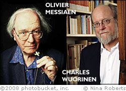 Image: Olivier Messiaen, Charles Wuorinen