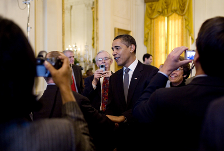 President Obama meeting with the nation's mayors