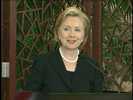 Date: 02/21/2009 Location: Beijing, China Description: Secretary Clinton gives remarks with Chinese Foreign Minister Yang Jiechi. © AP Video