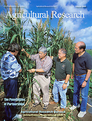 Cover of March 2009 Agricultural Research Magazine: Link to Table of Contents online
