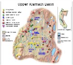 Upper Klamath Basin 
        Snow and Precipitation Map