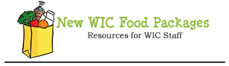 New WIC Food Packages