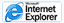 Internet Explorer Logo and Link