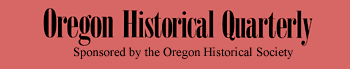 See list of available Oregon Historical Quarterly issues