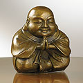 Brass Buddha Paperweight