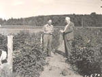 the first NRCS Chief Dr. Hugh Hammond Bennett (right) and Hudson Bearce from Aroostook County, Maine