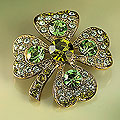 Four-Leaf Clover Pin