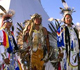 Indian Pow Wow dancing