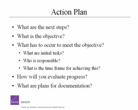 Action Plan