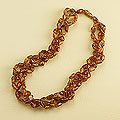 Amber Riches Braided Necklace