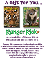 A Gift For You: Ranger Rick Subscription