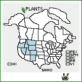 Distribution of Salix wolfii Bebb. . 