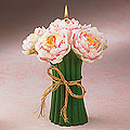 Peony Bouquet Candle