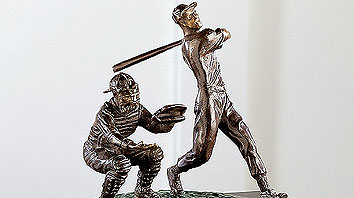 Baseball Sculpture