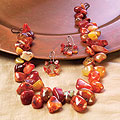 Carnelian Sunset Jewelry