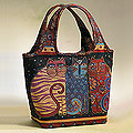 Tres Cats Tapestry Tote