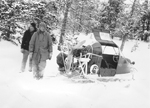 From left to right are SCS employees Ralph Aaker, Dave Norton, and Leonard Koski (who worked for the USGS at the time this photo was taken)