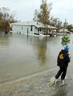 Hurricane Ike, floods, FEMA Photo