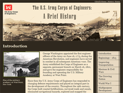 Brief History Homepage