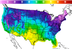 National Temperature Forecast Image