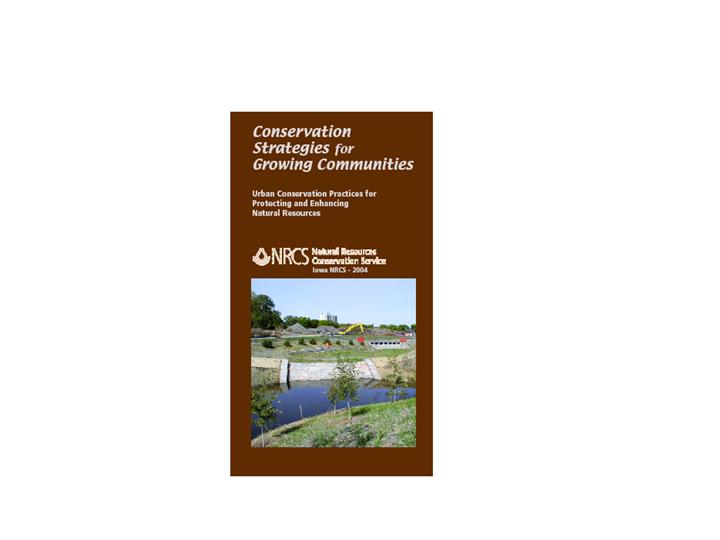 conservation strategies for growing communities