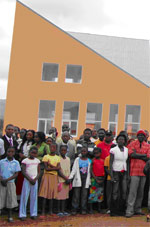 Photo of those attending the official opening of One World University in Mozambique.