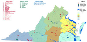 Find out more about state forests across the state!