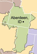 Map of Aberdeen PMC Service Area