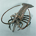 Brass Crustacean Sculpture - Spiny Lobster