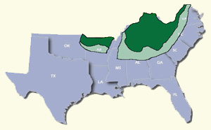 Map of Area Studies