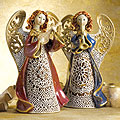 Ceramic Lace Angels