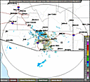 Click on Tucson radar image for larger view