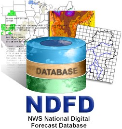 National Digital Forecast Database logo