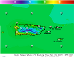 Puerto Rico High Temperature Forecast Image