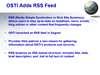 OSTI Adds RSS Feed. Link to larger image.