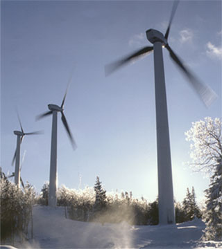 wind turbines